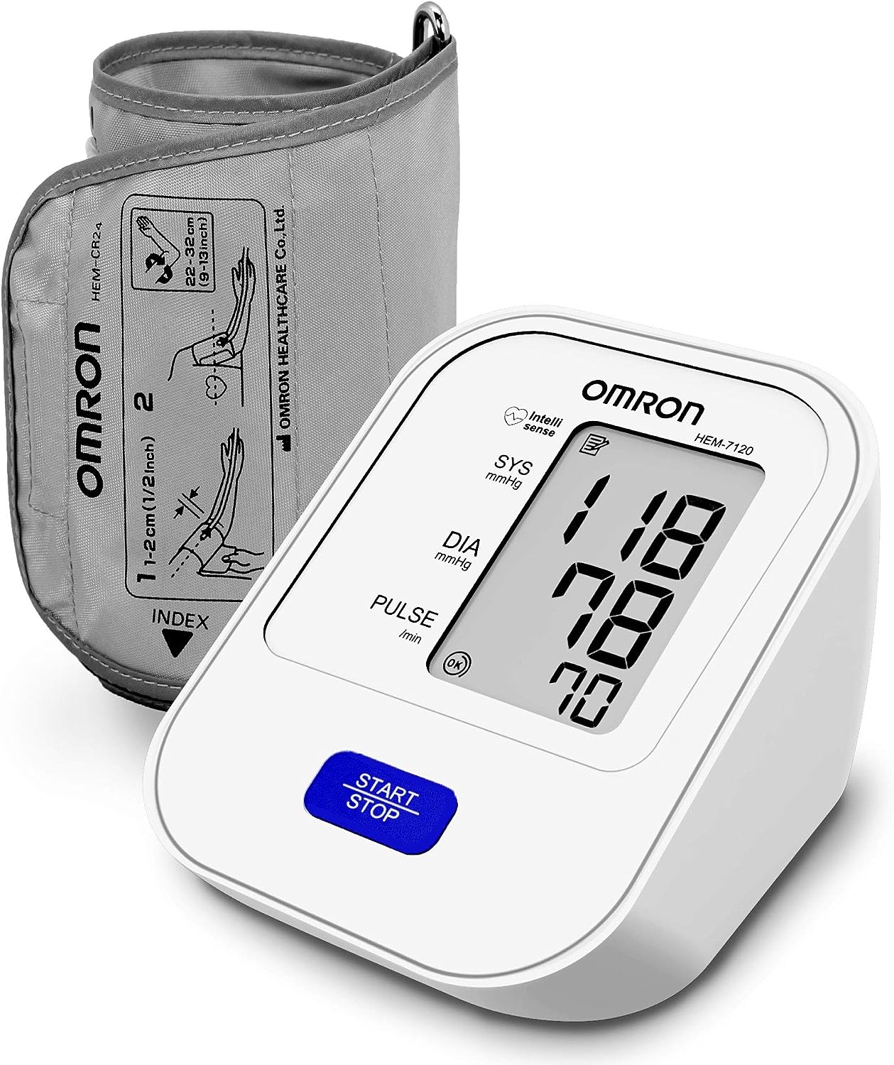 image of Omron Hem 7120 Upper Arm Automatic Blood Pressure